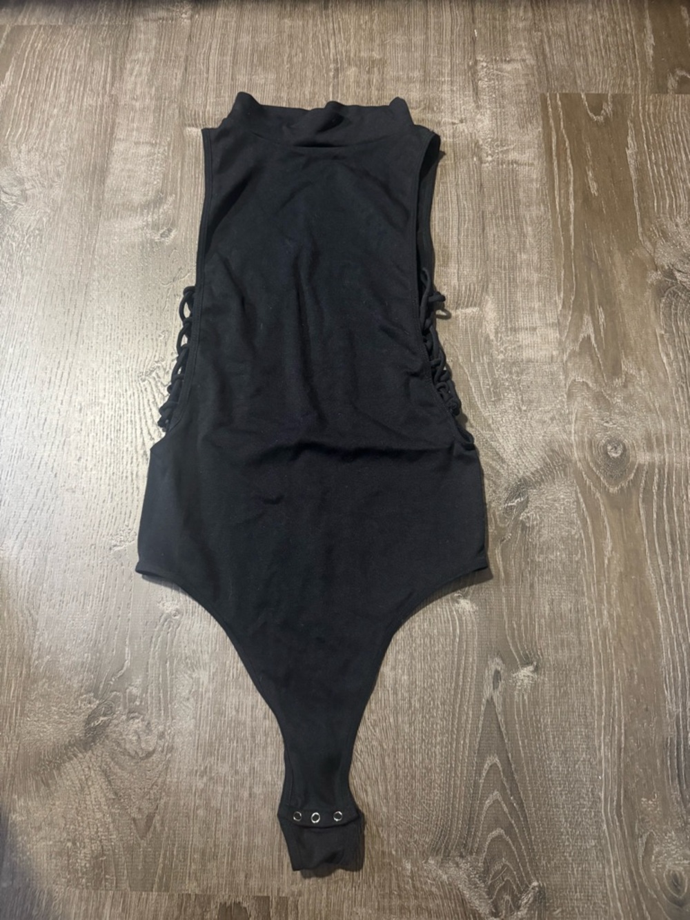 NWOT Free People Intimately Black Bodysuit Size XS/S